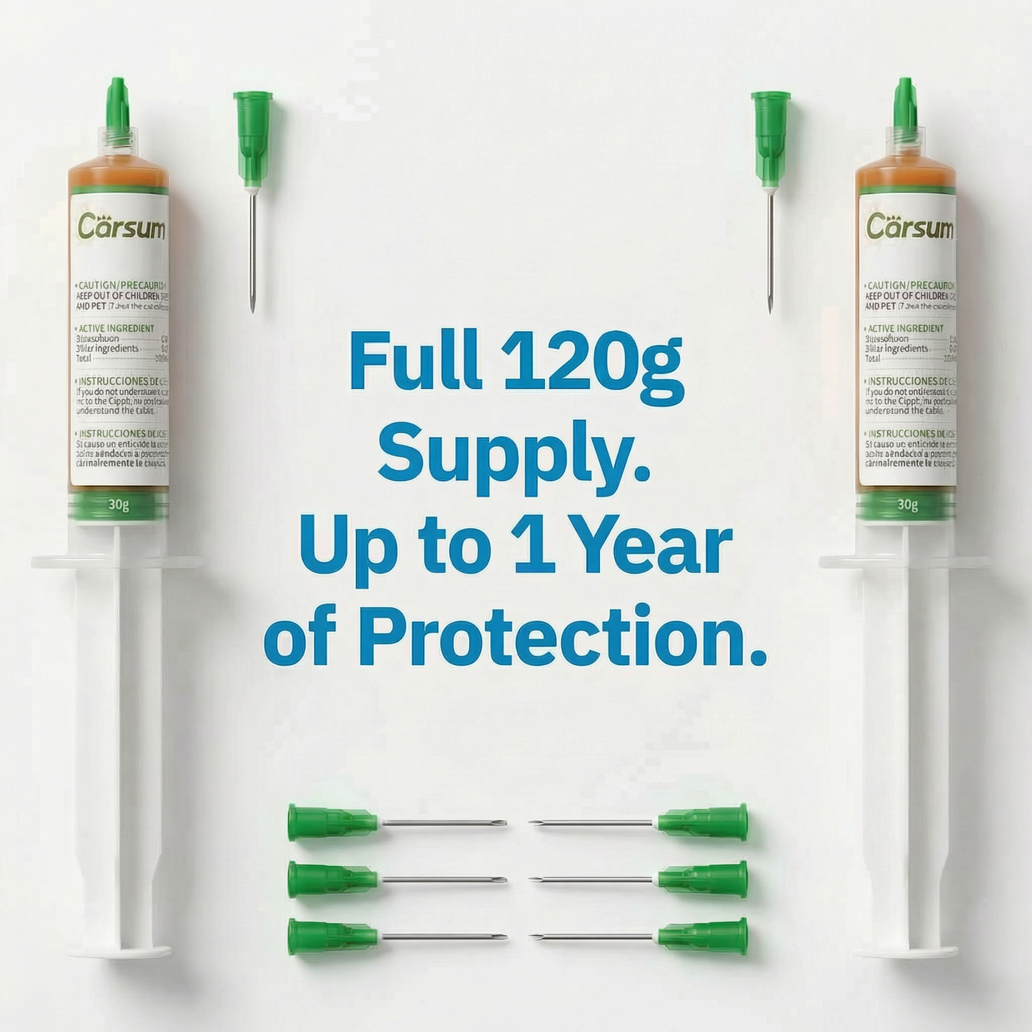 Garsum Ant Gel Bait Ready-to-Use (4 Tubes x 30 Grams) Indoor & Outdoor Ant Control Solution